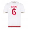 Herren Fußballbekleidung AS Monaco Denis Zakaria #6 Heimtrikot 2025-26 Kurzarm